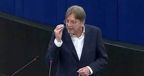 Guy Verhofstadt 19 January 2022 plenary speech on French Presidency