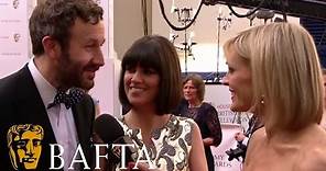 Chris O'Dowd and Dawn O'Porter on the BAFTA TV Red Carpet!