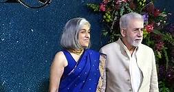 Naseeruddin Shah and Ratna Pathak give us major couple goals as they attend Randeep Hooda's wedding reception👀🥹