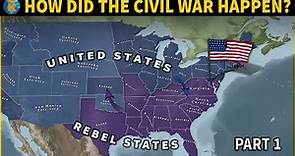 How did the American Civil War Actually Happen? (Part 1) - From 1819 to 1861