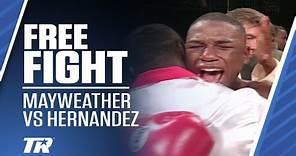 Floyd Mayweather Wins 1st Title | Floyd Mayweather vs Genaro Hernandez | ON THIS DAY FREE FIGHT