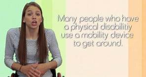 Disability Awareness: Physical Disability