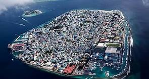 Male city, capital of Maldives - 2019