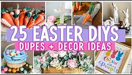 25 BEST Easter DIYs, Crafts, & Decor Ideas! | Dollar Tree Easter Decor 2024