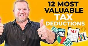 The 12 Most Valuable Tax Deductions For Small Businesses (Do This Now!)