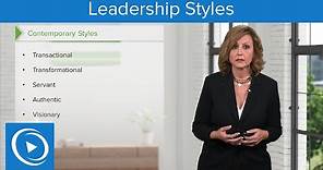 Leadership Styles – Leadership | Lecturio Nursing