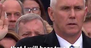 Mike Pence Sworn in as Vice President