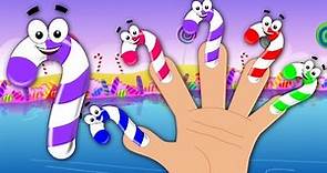 Candy Cane Finger Family Song Nursery Rhymes