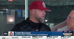 USD’s Bouman following in dad’s footsteps