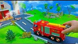 Feuerwehrmann Sam Spielzeug Film 🔥 Alte Feuerwache geht in Flammen auf | Kinderfilm | Toys for Kids