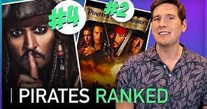 All 5 Pirates of the Caribbean Movies Ranked!