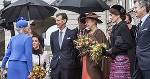 Den kongelige familie ankommer til åbningen af Folketinget 2018