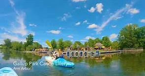 Ann Arbor Kayaking: Argo Park Canoe Livery to Gallup Park Canoe Livery