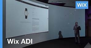 Wix ADI | Artificial Design Intelligence Creates a Stunning Website | Live Demo