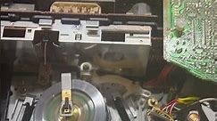 Zenith VHS VCR Loading Mechanism (while in service)