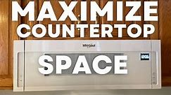 Replacing a Range Hood with a Low Profile Over-the-Range Microwave: Maximize Your Countertop Space