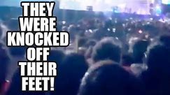 What was going on at the Lana Del Rey concert?
