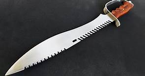 Fabricación de machete artesanal | Sable