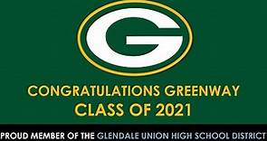 Greenway High School Graduation Class of 2021