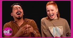 Willow's Tony Revolori & Ellie Bamber Lose It Over Muffins!