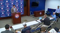 CBS News Texas - LIVE: Texas Rangers news conference on...