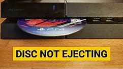 How To Manually Eject PS4 Disc - PS4 Disc Stuck Inside