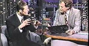 Crispin Glover on Letterman - 3rd Appearance (1990) - Good quality