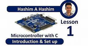 Microcontroller AVR Lesson 1 Introduction + AtmelStudio setup ميكروكنترولر مقدمة اى فى ار اتمل ستديو