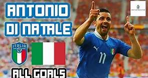 Antonio Di Natale | All 11 Goals for Italy