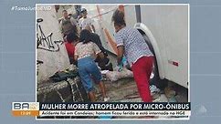 Mulher morre atropelada por micro-ônibus em Candeias, na Região Metropolitana de Salvador