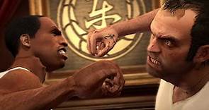 Trevor Philips VS Carl Johnson - Legendary Boss fight - GTA 5