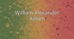 William Alexander Aitken