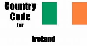Ireland Dialing Code - Irish Country Code - Telephone Area Codes in Ireland