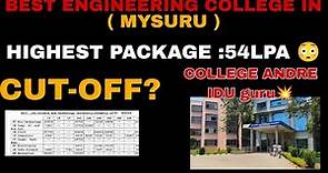 TOP ENGINEERING COLLEGE IN MYSORE|JSS SCIENCE AND TECHNICAL UNIVERSITY MYSURU COLLEGE TOUR|KCET 2023
