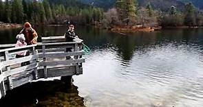 Fishing at Lewiston Lake