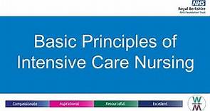 Basic Principles of Intensive Care Nursing 2