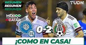 Resumen y goles | El Salvador 0-2 México | Eliminatoria Catar 2021 | TUDN
