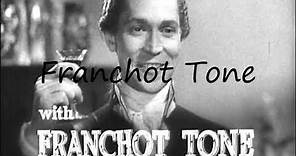 How to Pronounce Franchot Tone?