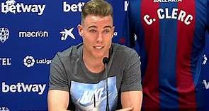 Presentación de Carlos Clerc como nuevo futbolista del Levante UD