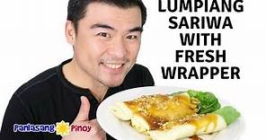 How to Cook Lumpiang Sariwa with Fresh Lumpia Wrapper