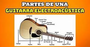 Partes de la Guitarra Electroacústica