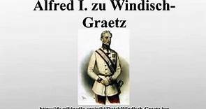 Alfred I. zu Windisch-Graetz