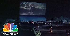 Drive-In Movie Theaters Make Comeback During COVID-19 Crisis | NBC News Now