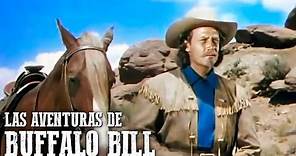 Las aventuras de Buffalo Bill | JOEL MCCREA | Película romántica del oeste | Español