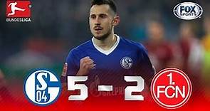 Schalke 04 - Nürnberg [5-2] | GOLES | Jornada 12 | Bundesliga