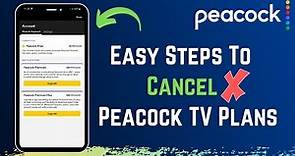 How to Cancel Peacock TV !