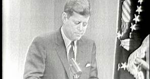 President John F. Kennedy Announces The Executive Order to Form Peace Corps