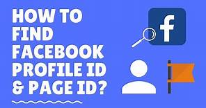 How to find Facebook Account ID | Find my Facebok ID number