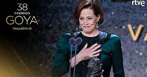 SIGOURNEY WEAVER recibe el GOYA INTERNACIONAL | Premios Goya 2024