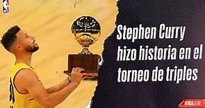El increíble récord de puntos de Stephen Curry en el torneo de triples 🏀